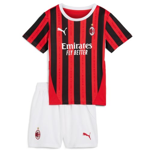 Puma AC Milan 2024/25 Infant Home Shirt & Shorts Set