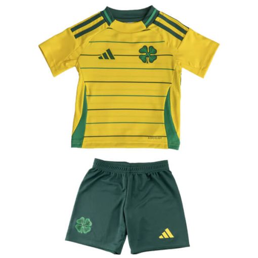 Adidas Celtic 2024-25 Infant Away Shirt & Shorts Set