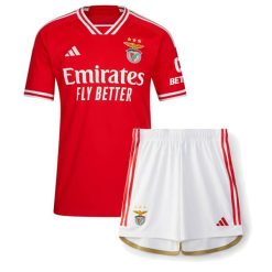 Adidas Benfica 2023/24 Infant Home Shirt & Shorts Set