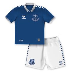 Hummel Everton 2023/24 Infant Home Shirt & Shorts Set
