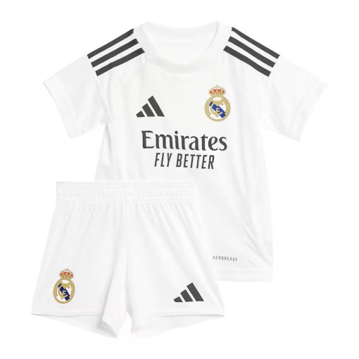Adidas Real Madrid 2024/25 Infant Home Shirt & Shorts Set