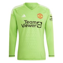 Adidas Manchester United 2023/24 Men's Green Goalkeeper Shirt