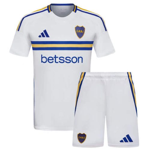 Adidas Boca Juniors 2024/25 Infant Away Shirt & Shorts Set