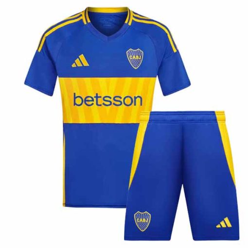 Adidas Boca Juniors 2024/25 Infant Home Shirt & Shorts Set