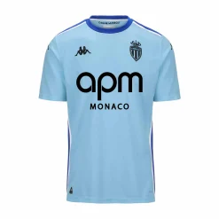 Kappa AS Monaco 2024/25 Men's Blue Goalkeeper Shirt