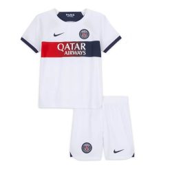 Nike Paris San Germain 2023/24 Infant Away Shirt & Shorts Set