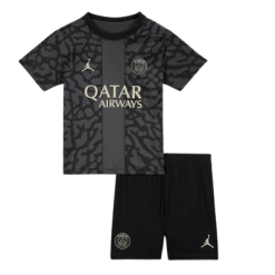 Jordan Paris Saint Germain 2023/24 Infant Third Shirt & Shorts Set