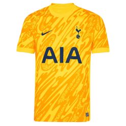Nike Tottenham Hotspur 2024/25 Men's Yellow Goalkeeper Shirt