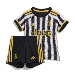 Adidas Juventus 2023/24 Infant Home Shirt & Shorts Set