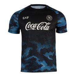 EA7 Napoli 2024/25 Men's Navy Blue Training Shirt