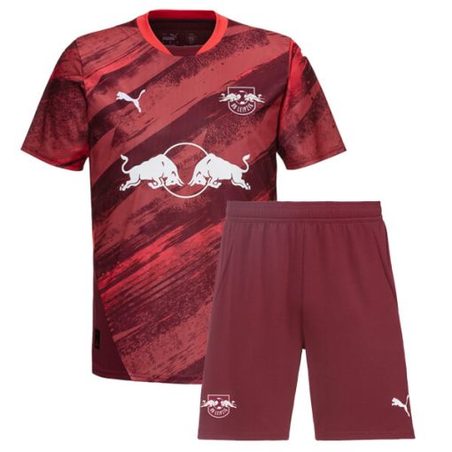 Puma RB Leipzig 2024/25 Infant Away Shirt & Shorts Set